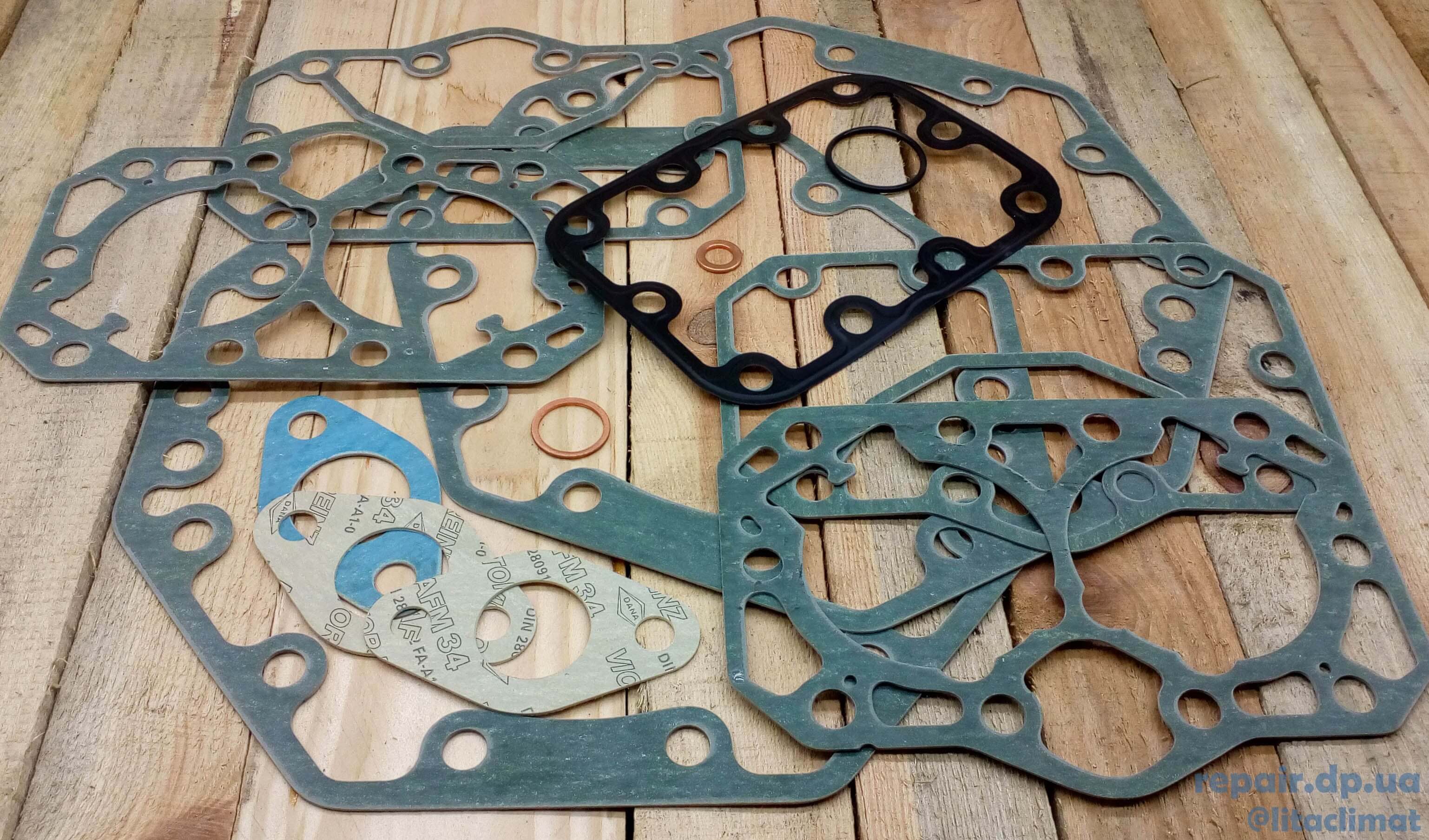 Различные прокладочные материалы